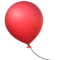 Balloon emoji on Apple